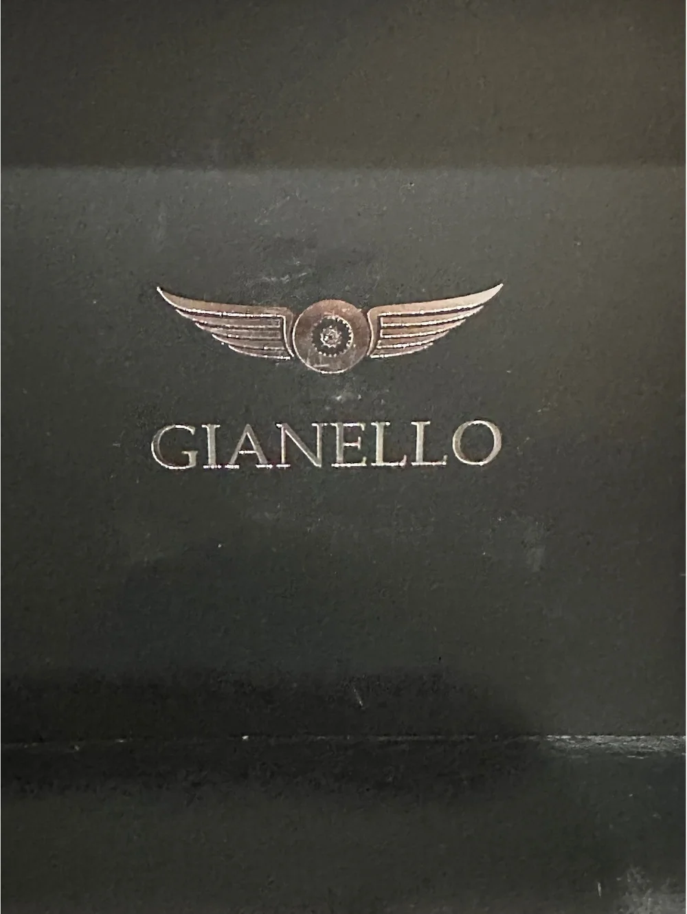 NEW Gianello Men's Wristwatch Interchangeable Strap Set Italian Design Watch BL
